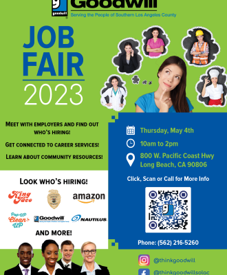 Goodwill Job Fair 2023 – May 4, 2023